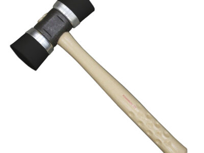 POWERNAIL 5MI D/C Black Mallet – Double-Capped Heavy-Duty Flooring Mallet for Manual Nailers
