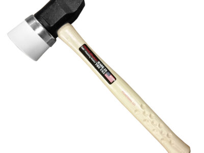 POWERNAIL 5MI White Mallet – Heavy-Duty Flooring Mallet for Manual Nailers