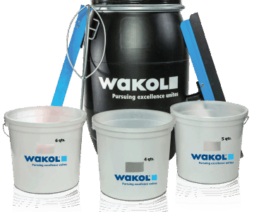 WAKOL Mixing Barrel Leveling Kit
