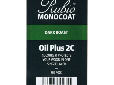 RUBIO MONOCOAT Oil Plus Part A – Dark Roast 6 mL Wood Stain & Finish Samples