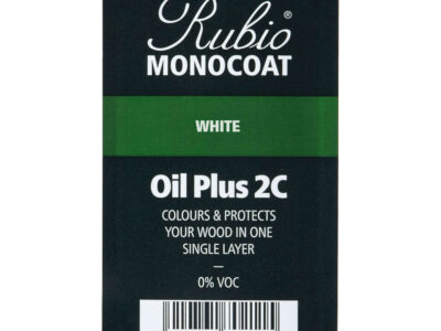 RUBIO MONOCOAT Oil Plus Part A – White 6 mL Wood Stain & Finish Samples